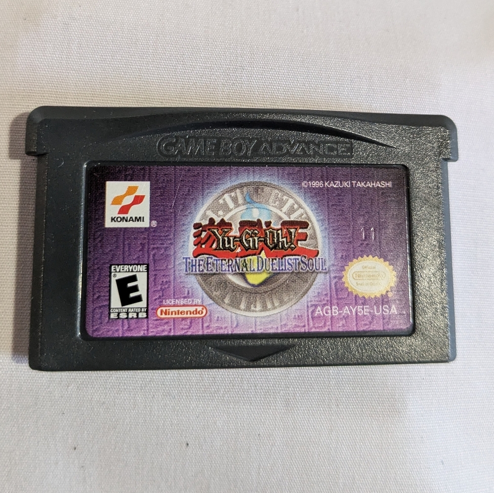 Yu- Gi -Oh The Eternal Duelist Soul Nintendo Game Boy Advance GBA 1996 Japan